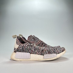Adidas NMD_R1 Static Rainbow Boost Lifestyle Shoes Sneakers BW1126 Youth Size 5