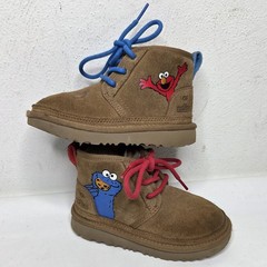 UGG X Sesame Street Neumel Boot Elmo Cookie Monster 1147232T Toddler Size 10