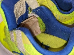 Starter Toddler Sneakers Size 5 Lime Green Hook and Loop Closure