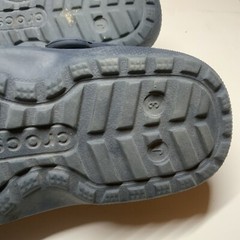 Used Good Crocs Unisex Kids Classic Clogs, Navy, 3 Big Kid