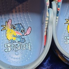 Crocs Disney Stitch Classic Clog Size C10 Lilo & Stitch Tropical