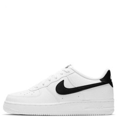 Nike Big Kid’s Air Force 1 GS White/Black Running Shoes CT3839-100 100% Original