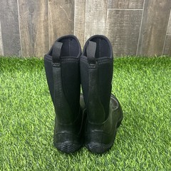 Muck Boot kids unisex solid black Hale Waterproof rain boots 3