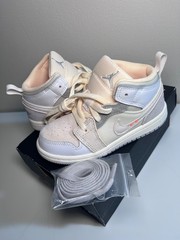 Jordan 1 MID SE CRAFT TD – DQ3725-100 White/Neutral Grey-Phantom Sz 9c BRAND NEW