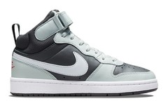 Nike Court Borough Mid 2 ‚Medium Ash Light Silver‘ Kids CD7782-200 New Authentic