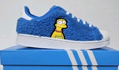 The Simpsons x Adidas Superstar C Marge GZ1773 Size 13.5K Youth NIB Rare