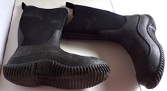 MUCK BOOT COMPANY Hale Black Neoprene & Rubber Boots Kid’s Size 3