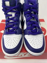 Nike Dunk High Midnight Navy White GS DH9751-100 White/Purple Size 4.5Y