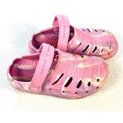 Rugged Shark Kids Pink Tie Dye Clogs Slip On Water Shoes Size 9 GTRS45SG702