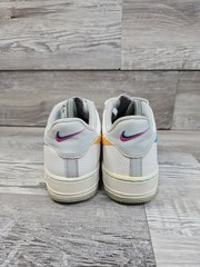 Nike Air Force 1 LV8 EMB GS Size 7Y White/Turquoise Fog DJ9993 100 Shoes