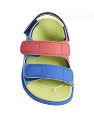 Native Frankie Toddler Strap Rubber Sandal Size 5C Blue Red Yellow Boy Girl