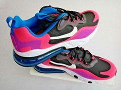 NIKE AIR MAX 270 REACT GS TRAINING BIG KIDS‘ SHOES SIZE: 5Y, 6Y, 6.5Y, 7Y