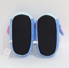 Cute Light Blue Plush Slippers – Soft Cartoon Animal Design – Cozy Indoor