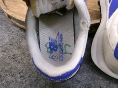 New Balance 237 Bungee Toddler Kids Size 13.5 White/Blue Sneakers Shoes PH237BQ
