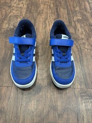 Kid’s Adidas Breakbase Sneaker Size 3 Navy/Gray/Royal NEW