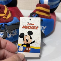 Disney Junior Mickey Mouse Toddler SIZE 9-10 Sock Top Slipper Slip Resistant
