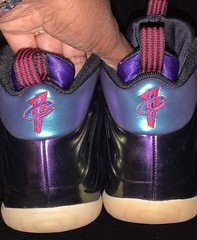 Nike Air Little Foamposite One „Iridescent Purple“ sneakers Size 5.5 Y 2018