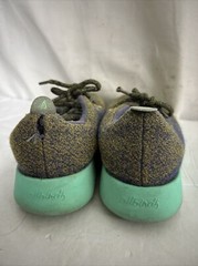 Allbirds Smallbirds Wool Runner Wowza Blue/Buoyant Mint Youth Size 1 Flaw
