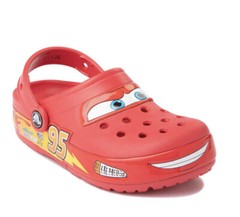 CROCS Lightning McQueen Kids Red Pixar Cars Classic clog Junior J 1 209381-610