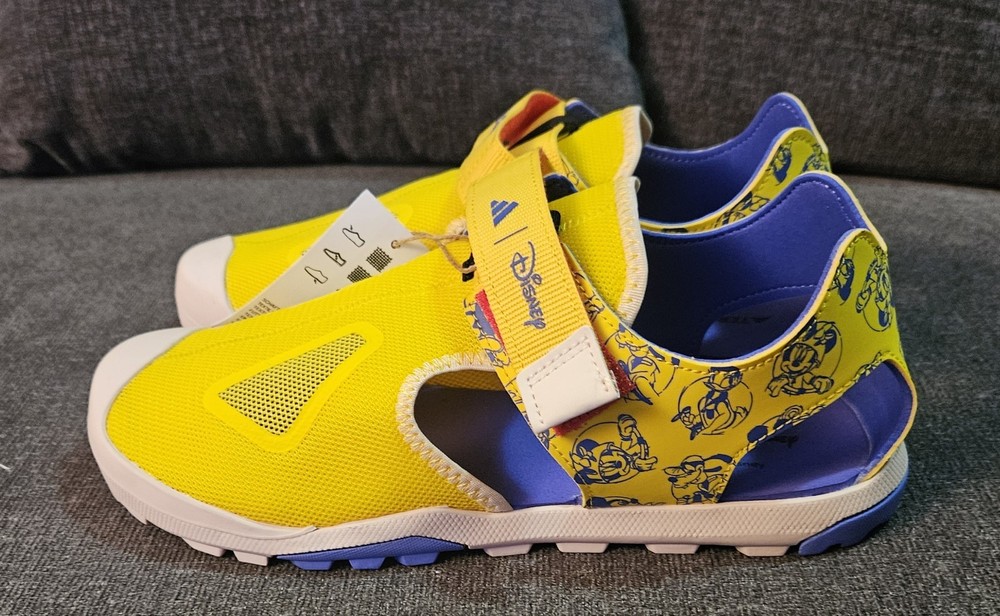 Adidas Terrex Captain Toey Disney Sandals Kids Size 6 Yellow IH2908 NWT