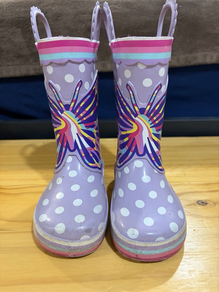 kids rubber boots