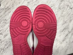 Nike Dunk Low Laser Fuchsia Pink GS Size FB9109-102 Size 5Y Youth Girls