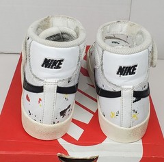 Nike Blazer Mid ’77 BB Paint Splatter Size 11C With Box DJ2619-100