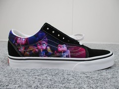 Vans Old Skool Shoes Youth Size 6 KPop Demon Hunters Black Purple VN000ECU