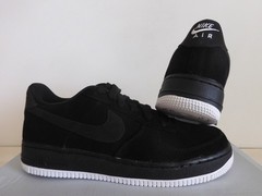 Nike Air Force 1 LV8 Style BG Black-Black-White Sz 5.5Y [BV1233-001]