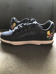 The Simpsons X HEELYS Bart Simpson Shoe Skates Navy Youth Size 5