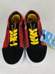 Limited Edition Vans x Simpsons Sk8 Low El Barto Sz Kids 10.5 New With Box