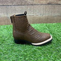 Baby/Toddlers Rodeo Western Python Cowboy Boots Zipper Botin Nino Piton Est. 281