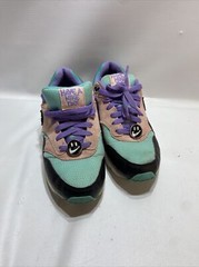 Nike Air Max 1 Have A Nike Day 6Y Purple Aqua Pink Black AT8131-001