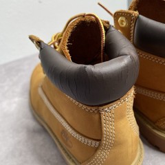 Timberland Wheat Boots Premium 6″ Waterproof Lace Up Leather Youth Size 3