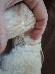 Ugg Toddler Unisex Suede Lined Boots For Toddlers Size 4/5 Nice, See Pics