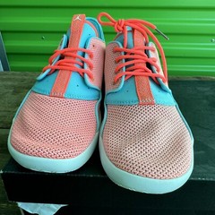 NIKE Air Jordan Eclipse GG Hot Lava White Tide Pool Blue New In Box Sz 4.5 Youth