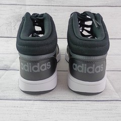 Adidas Hoops Mid 3.0 K Core Black/Cloud White/Grey Six GW0402 Size 5 Big Kids
