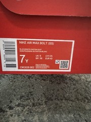 Nike Air Max Bolt (GS) Kids Size 7Y