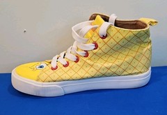 SPONGEBOB SQUAREPANTS PATRICK High Top Shoes SZ 3 Kids Youth Sneakers Ground Up