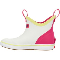 Xtratuf Kid’s Ankle Deck Boot – White Multi/Pink XKAB101