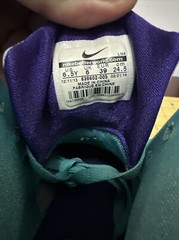 NIke Kobe IX 9 Elite (636602-005) Wolf Grey Turquoise Expressions YOUTH 6.5Y