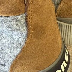 Sorel OUT N ABOUT IV Classic Youth Waterproof Boot Size 4 Brown Grey and Black