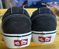 Vans Old Skool Black White Platform Sneakers Kids Missy 2.0 721356