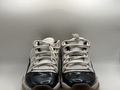 Jordan Air Jordan 11 Low GS Sneaker White/Black/Green US 4.5Y 528896-145