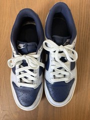 Nike Dunk Low Football Grey Midnight Navy FB9109 002 Youth 7Y
