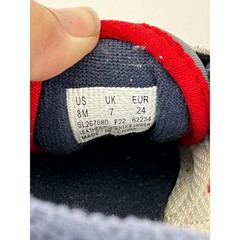 Saucony Jazz Low Pro Kids Sneaker 8M Grey Red No tie