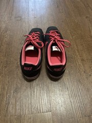 Nike Better World Black/Pink Lace-Up Low Top Sneakers Kids 6.5Y Synthetic