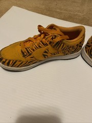 Nike Dunk Low Next Nature Tiger Stripes M Sneakers DZ5633-800 Size 2.5Y