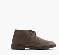 New JCREW Crewcuts Kids‘ oiled-leather MacAlister boots Classic Brown Sz K1