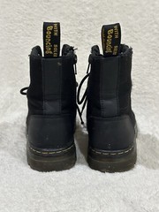 Dr. Martens Doc Combs J Combat Lace Up Boots Men 4 Women 5 Canvas Zip Black